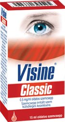 VISINE Classic 0,5 mg/ml oldatos szemcsepp